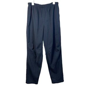 Vintage Nike Sportswear Men's Active Pants Size XL 185213 Elastic Waist Black